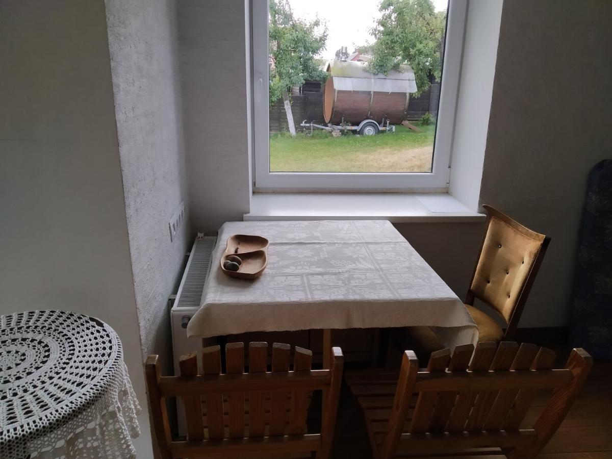 הוילה קרטינגה River Side Studio, 9Mi From Palanga, With Sauna מראה חיצוני תמונה