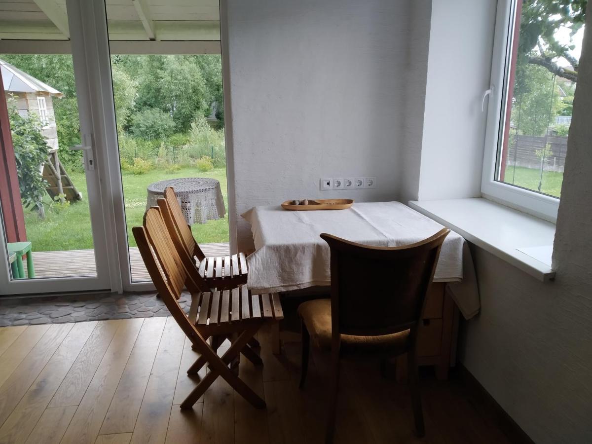 הוילה קרטינגה River Side Studio, 9Mi From Palanga, With Sauna מראה חיצוני תמונה
