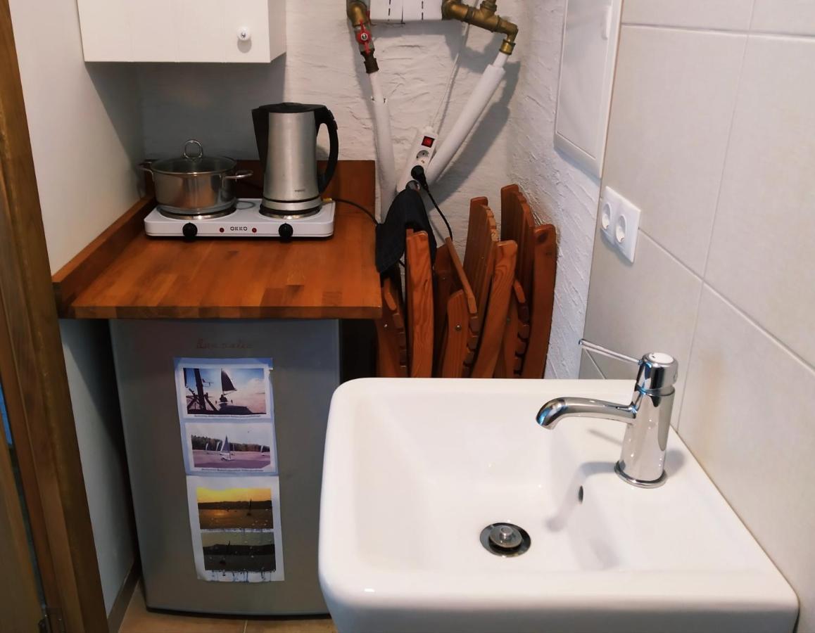 הוילה קרטינגה River Side Studio, 9Mi From Palanga, With Sauna מראה חיצוני תמונה